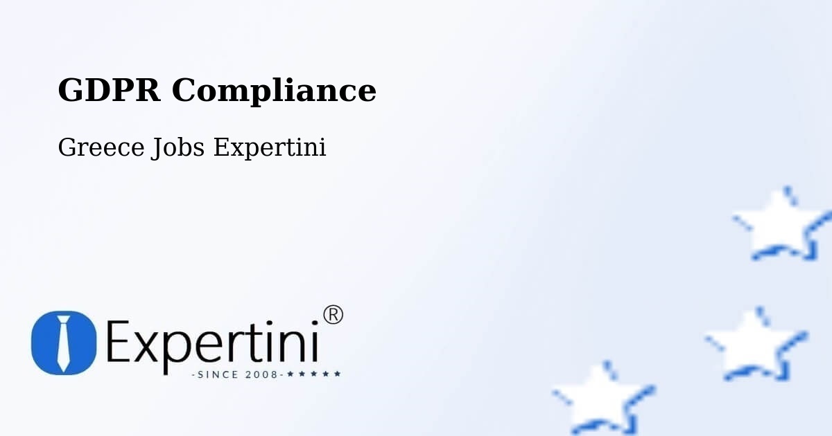 EU GDPR Compliance Statement – Vathí - Greece Jobs Expertini