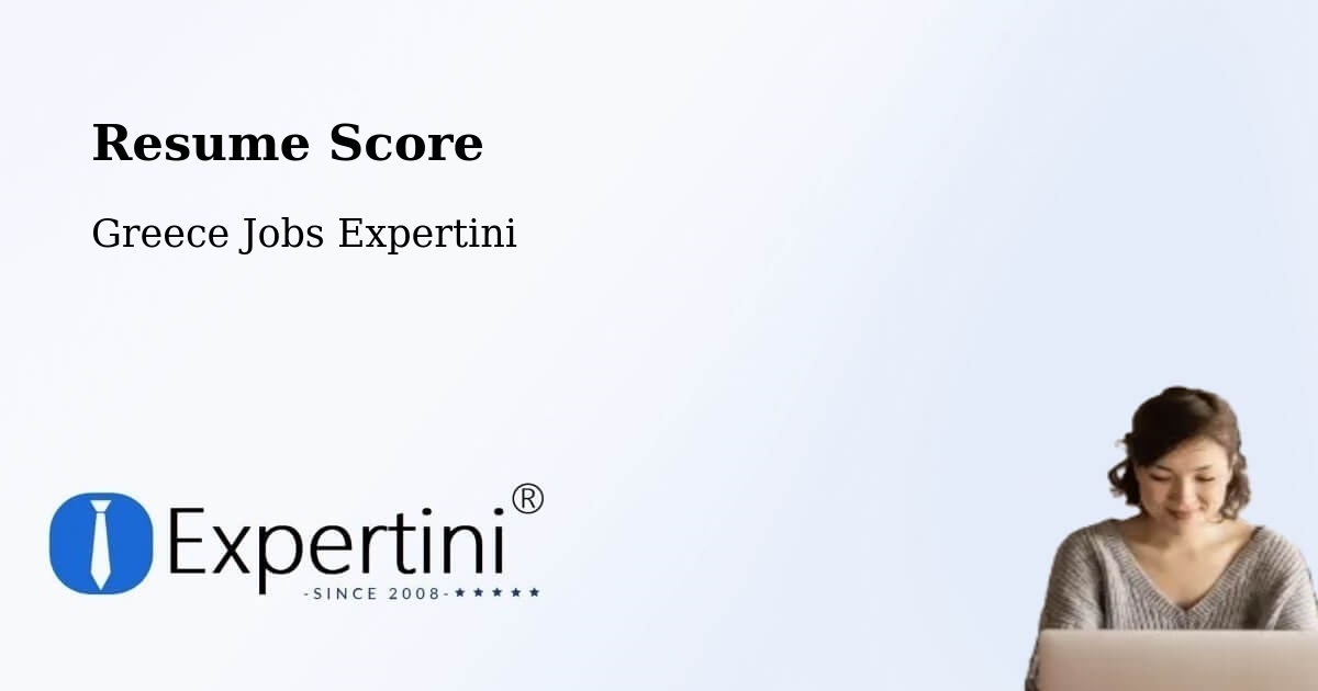 Resume Score & Job Description Match Tool – Vathí - Greece Jobs Expertini